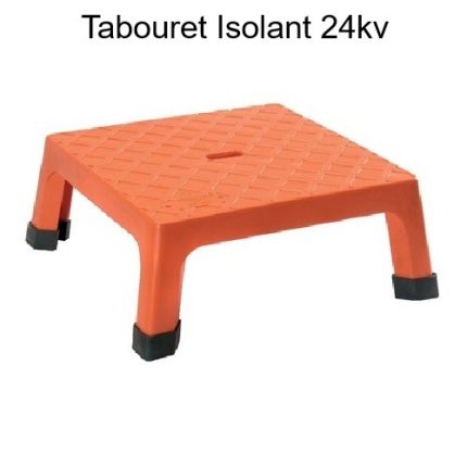 TABOURET ISOLANT 24 KV « MONOBLOC »